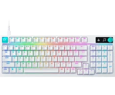 LOGITECH G316 X 98 Klaviatūra su laidu žaidimams - Baltas - US INT'L - USB - EMEA28i - 935 - TACTILE