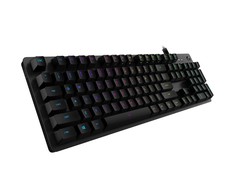Mechaninė Žaidimų klaviatūra Logitech G512 Carbon, su RGB pašvietimu, išdėstymas: US tarptautinis, GX Red Linear