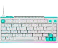 Klaviatūra žaidimams Logitech G512 X 75 przewodowa magnetyczno-mechaniczna podświetlana balta