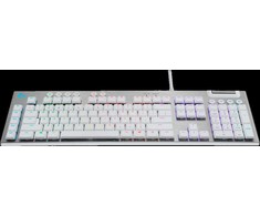 LOGITECH G815 LIGHTSPEED RGB Mechanical Gaming Keyboard – GL Tactile - Baltas - PAN - USB - NORDIC-613 - TACTILE SWITCH