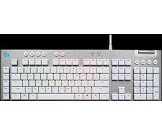 LOGITECH G815 LIGHTSPEED RGB Mechanical Gaming Keyboard – GL Tactile - Baltas - PAN - USB - NORDIC-613 - TACTILE SWITCH