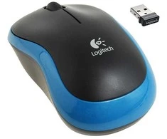 Bevielė pelė Logitech M185, Mėlyna