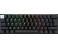 LOGITECH PRO X 60 LIGHTSPEED Wireless Gaming Keyboard (Tactile) - Juodas - PAN - 2.4GHZ/BT - EMEA28i-935 - TACTILE SWITCH