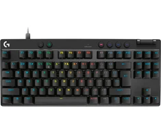 LOGITECH PRO X TKL RAPID Gaming Keyboard - Juodas - US INT'L - USB - EMEA28i-935 - LINEAR