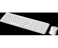 Klaviatūra LOGITECH Signature Slim Combo MK950 - OFF Baltas - US INT'L - 2.4GHZ/BT - INTNL-973
