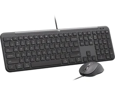 Klaviatūra LOGITECH su laidu COMBO MK620 verslui - GRAPHITE - PAN - USB - NORDIC-613 - USB-C MK620B