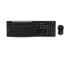elaidis klaviatūros ir pelės rinkinys Logitech MK270, UK English išdėstymas