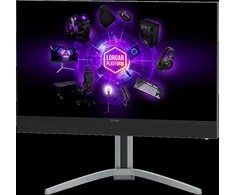 LORGAR 27MP1, UHD MiniLED Gaming Monitorius Pro, 27'' (3840*2160) fast IPS flat monitorius, juodas/milky pilkas