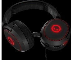 LORGAR Kaya 460, USB Žaidimų ausinės su mikrofonu, CM108B, RGB apšvietimas, Plug&amp;Play, USB-A jungties laidas 2m, medžiaginiai ausų pagalvėlės, dydis: 192*184.7*88mm, 0.329kg, juodas