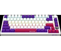 LORGAR KBP7075W, Wireless 75% Mechanical Gaming Keyboard Pro, Baltas, EN layout