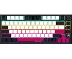 LORGAR KBP7075W, Wireless 75% Mechanical Gaming Keyboard Pro, Juodas/red, EN layout