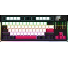 LORGAR KBP70TKLW, Wireless TKL Mechaninė klaviatūra žaidimams Pro, Juodas/red, EN išdėstymas