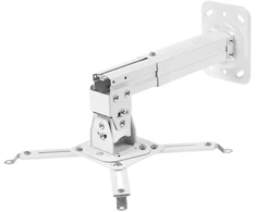 ONKRON Projektorius Mount Ceiling Adjustable Bracket iki 22 lbs Projectors, Baltas