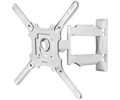 Laikiklis ONKRON TV Wall Mount for 32-65” LED LCD Plasma Flat Screen Curved TVs iki 35 kg, Baltas