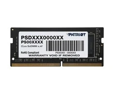 Nešiojamo kompiuterio atmintis PATRIOT Signature Series 8GB DDR4 1x8GB 3200MHz SODIMM Single