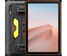 Planšetė Blackview Active 10 Pro Rugged Tab 12GB/512GB, 10,95 colio FHD+1920x1200 IPS 90Hz Corning Glass 3, MT6878 aštuonių branduolių, 50MP priekinė / 108MP-20MP galinė kamera, 5 mm3 nught0, 0,5 mm FC, Android 14, NFC, piršto atspaudas, MIL-STD-810H, Oranžinis