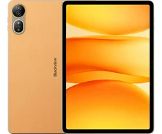 Planšetė Blackview MEGA 12 SET 5G 12.2" FHD 2400x1600 120Hz 12GB+256GB MT Dimensity 7200 Octa-core 2.8GHz Cam 13MP/50+20MP 10000mAh NFC IP68 FP DualSim WiFi6E BT5.3 stylus case protective glass keyboard pelė headphones charger Android 16 Flash Gold