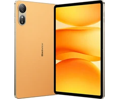 Planšetė Blackview MEGA 12 SET 5G 12.2" FHD 2400x1600 120Hz 12GB+256GB MT Dimensity 7200 Octa-core 2.8GHz Cam 13MP/50+20MP 10000mAh NFC IP68 FP DualSim WiFi6E BT5.3 stylus case protective glass keyboard pelė headphones charger Android 16 Flash Gold