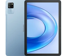Planšetė Blackview Tab 60 Pro SET LTE 10.1-inch HD+IPS 800x1280 60Hz 8GB/128GB, Octa-core T606 1.6GHz Cam Front 5MP Rear 8MP Baterija 7700mAh + Charger USB Type-C Cable SIM tool Film Case Passive stylus Mouse Keyboard EN Android 15 Sunny Sky Mėlyna
