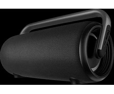 Portable speaker SVEN PS-395, juodas, power output 80W (RMS), TWS, Bluetooth, RGB backlight, Atsparus vandeniui (IPx5), USB, Baterija life – iki 20 hours