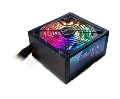 Maitinimo šaltinis INTER-TECH Argus RGB, 80PLUS Bronze, 500W, mažmeninė prekyba, 1x140 ventiliatorius, 1x20+4Pin, 4+4Pin, 1xPCI-e 6+2Pin, 4x4Pin (Molex), 4xSATA, 1xFDD, rev.
