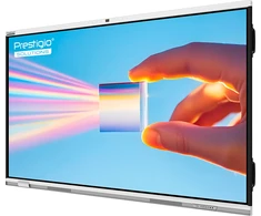 PRESTIGIO SOLUTIONS Multiboard 65'' Prism, Android 14, Google EDLA, AI Camera, 8/128GB, 50TP