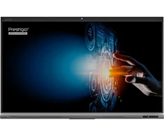 PRESTIGIO SOLUTIONS Multiboard 86" Light+ Series UHD 4K, Android 11, Wi-Fi, 40TP, NFC, Camera, touch pen