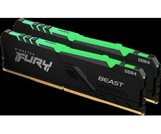 KINGSTON 16GB 3600MT/S DDR4 CL17 DIMM (KIT OF 2) FURY BEAST RGB_