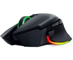 Razer Basilisk V3 Pro - Ergonomic Wireless Pelė žaidimams, Razer HyperSpeed Wireless, Bluetooth, Speedflex Cable USB Type C, Razer Chroma RGB, Focus Pro 30K Optical Sensor, 30000DPI, Optical Mouse Switches Gen-3, 4-way Razer HyperScroll tilt wheel