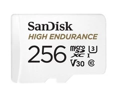 Atminties kortelė SanDisk High Endurance microSDXC 256GB