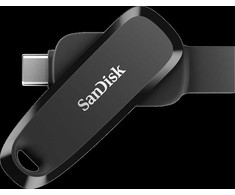 SanDisk Phone Drive USB Type-C/USB Type-A įrenginiai, 100MB/s, 512GB - Juodas Color, EAN: 619659206260