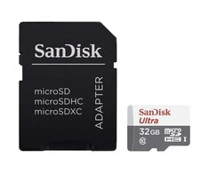 Atminties kortelė SANDISK Ultra Micro SDHC 32GB + SD Adapteris 100MB/s Class 10 UHS-I