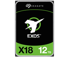 SEAGATE HDD serveris Exos X18 HDD 512E/4KN (3,5'/12TB/SATA 6Gb/s / 7200rpm)