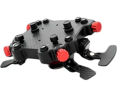 SIMAGIC GT apvalus 330 mm vairas, GT Pro Hub(K), QR50, odinis, S207
