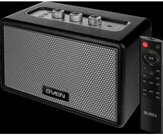 Speaker SVEN HA-950, juodas, MDF, PU leather (60W, Bluetooth, USB, Micro SD, Remote)