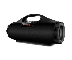 Garsiakalbis SVEN PS-460, juodas (18W, Bluetooth, FM, USB, Micro SD, LED ekranas, 1800mA*h), SV-015237