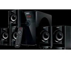 Speakers SVEN HT-201, juodas (80W, Bluetooth, FM, USB/SD, Ekranas, RC unit)