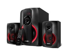 Speakers SVEN MS-304, juodas (40W, FM, USB/SD, Ekranas, RC, Bluetooth), SV-015602
