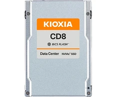 SSD Kioxia (U.2 15MM, 3.84TB, 4 kartos 1x4 kompiuteriai, „BiCS FLASH TLC“, CD8-R SIE)
