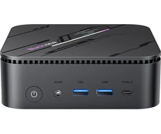 Blackview miniPC MP100 Pro i5-12450H iki 4,4HGz 16/512 WiFi 6 BT 5.2 LAN RJ45 USB 3.1Gen1x4 USB 3.1Gen2x2 TypeC PDx1 HDMI DP Windows 11Pro Pilkas