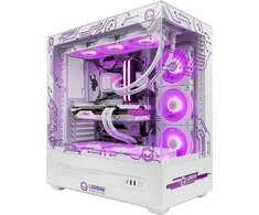 Stacionarus kompiuteris LORGAR PRO P401 - AMD 7800X3D 8C/16T, 360 AIO, NVIDIA RTX 5070Ti 16GB, 32GB@6400mhz, 2TB SSD NVME, 850W PSU, Baltas, 3Y