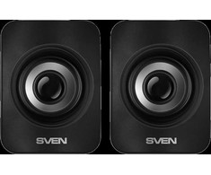 SVEN 130 USB-powered (2x3W); Volume control on the back