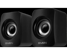 SVEN 130 USB-powered (2x3W); Volume control on the back
