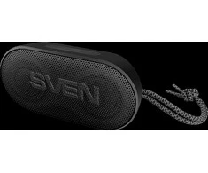 Portable speaker SVEN PS-99, juodas, power output 10 W (RMS), TWS, Bluetooth, lithium battery