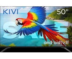 50" UHD Išmanusis televizorius televizorius KIVI 50U730QB, juodos spalvos