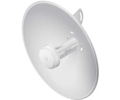 Maršrutizatorius Ubiquiti „airMAX PowerBeam M5 300“, 5 GHz, 22 dBi tiltas su 150+ Mbps pralaidumu, 3+ km ryšio diapazonas, 1 x 10/100 MbE prievadas, 24 V, 0,5 A PoE adapteris (pridedamas), stulpo tvirtinimo rinkinys (pridedamas), atsparumas vėjui 200 km/h, ESD/EMP apsauga. Oras/kontaktas: ± 24 kV.