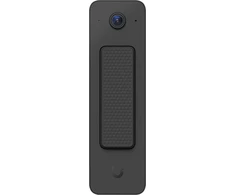 Ubiquiti Doorbell Lite - Compact PoE video doorbell with two-way audio and versatile mounting options, juodas.