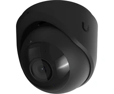 „Ubiquiti UVC-G6-Turret-B Juodas“ – visoms oro sąlygoms atspari, nuo įsilaužimo apsaugota 4K PoE kamera su 1/1,8 colio 8 MP vaizdo jutikliu, „Multi-TOPS“ dirbtinio intelekto varikliu ir 3 ašių rankiniu reguliavimu, užtikrinančiu lankstų montavimą.