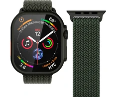Vonmählen Woven Loop 40, 41, 42mm One Size, Olive Juodas