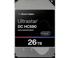 Sandisk HDD Server WD/HGST ULTRASTAR DC HC590 (3.5’’, 26TB, 512MB, 7200RPM, SATA 6Gb/s, 512E SE NP3) SKU: 0F65672